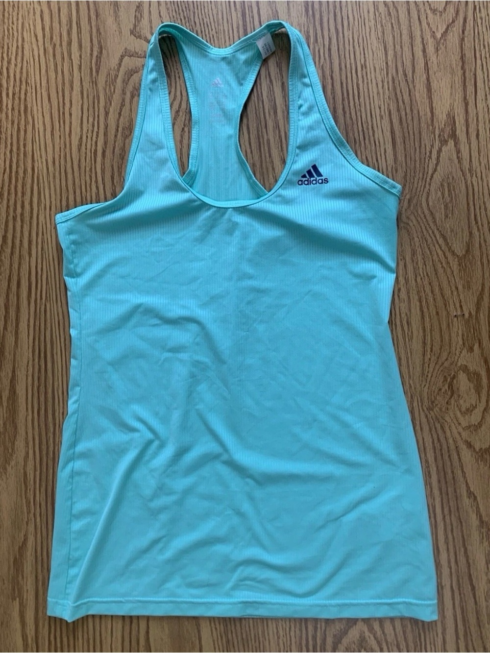 Adidas Climalite Aqua Color Women’s Workout top Tank Top Size S